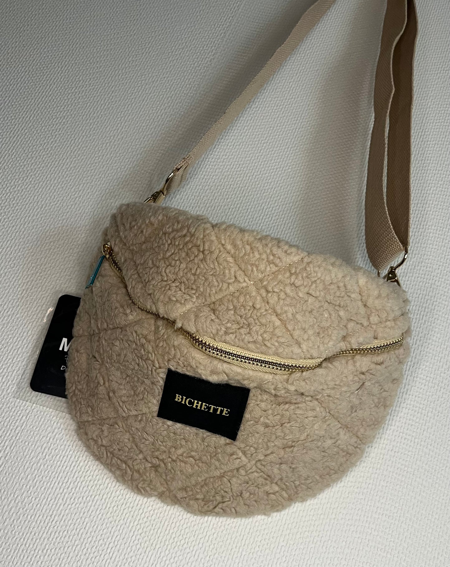 Sac banane bichette champagne