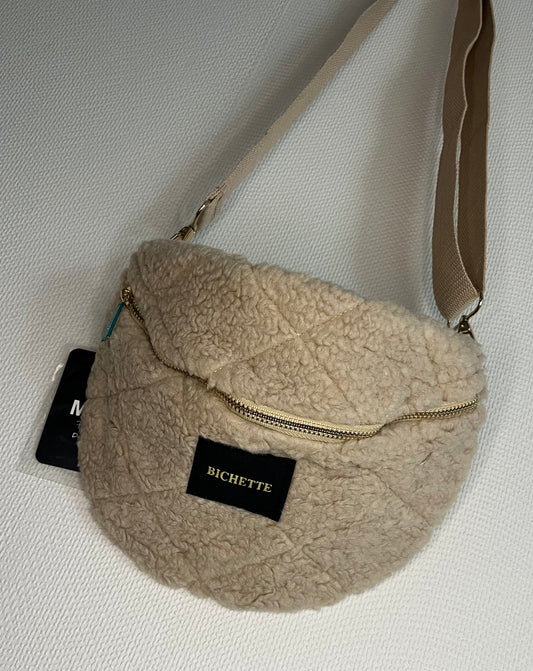 Sac banane bichette champagne