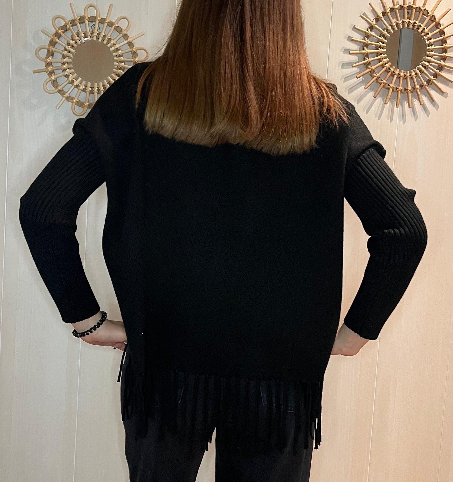 Pull à franges