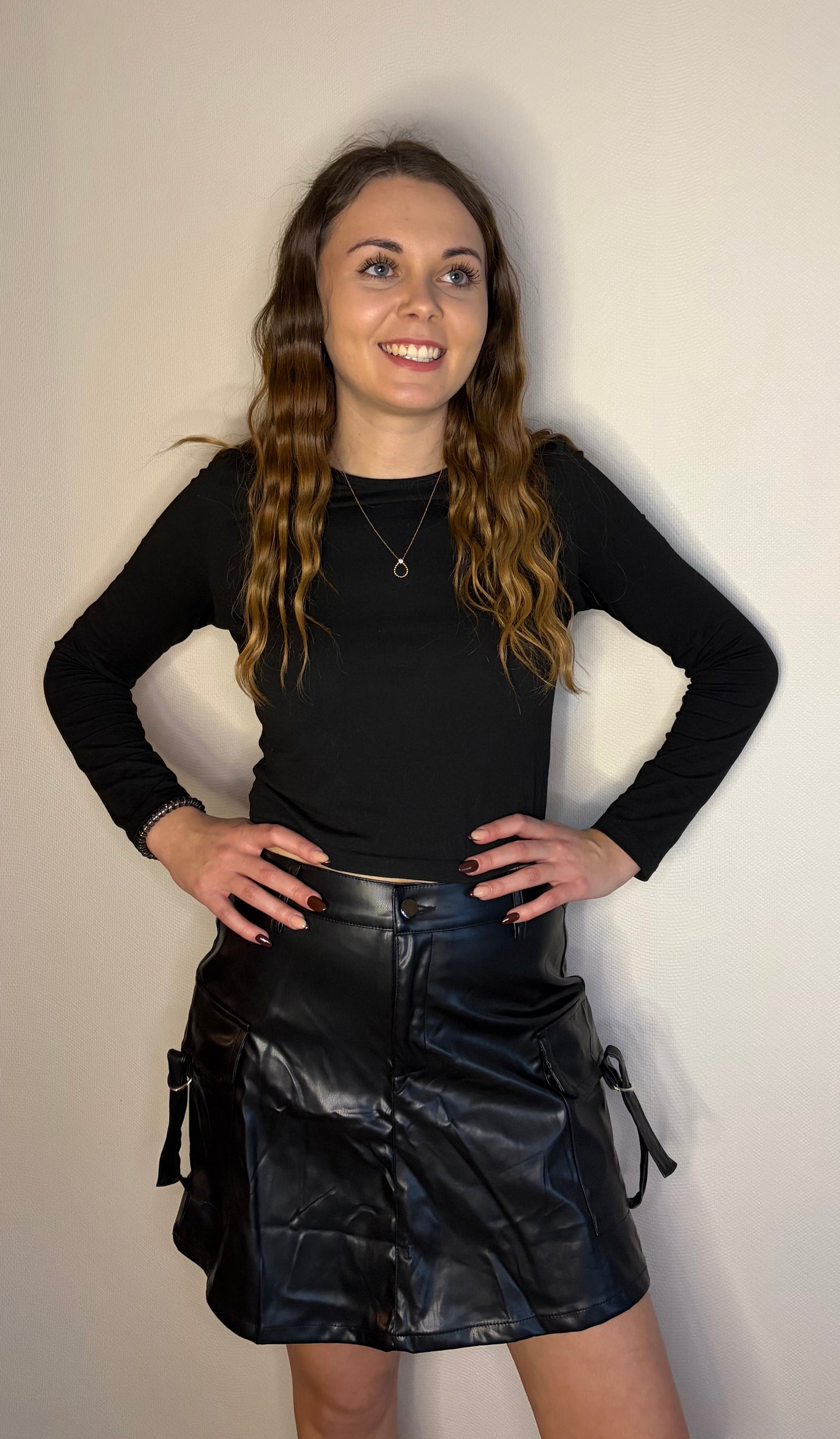 Jupe Short Cargo Noir