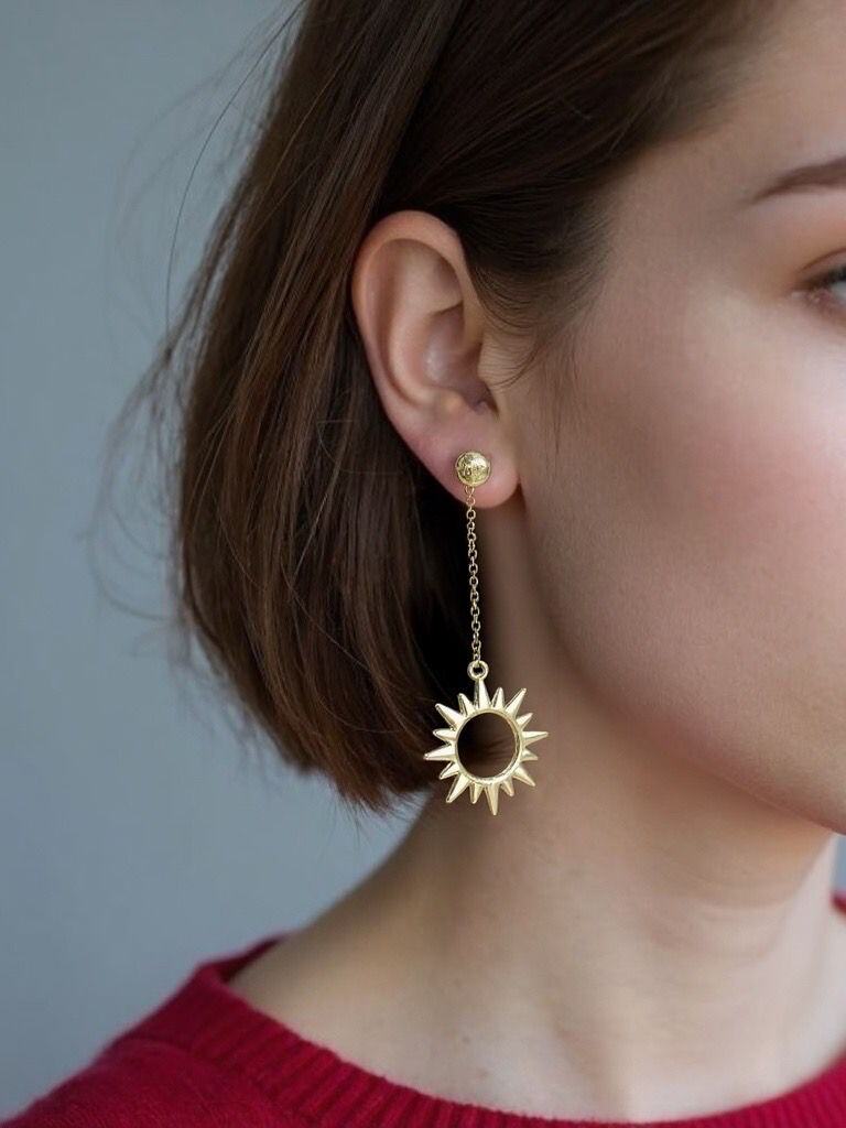 Boucles d’oreilles pendantes