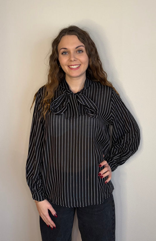 Chemise col lavallière