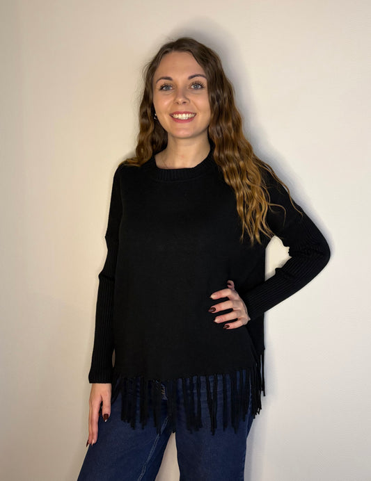 Pull à franges