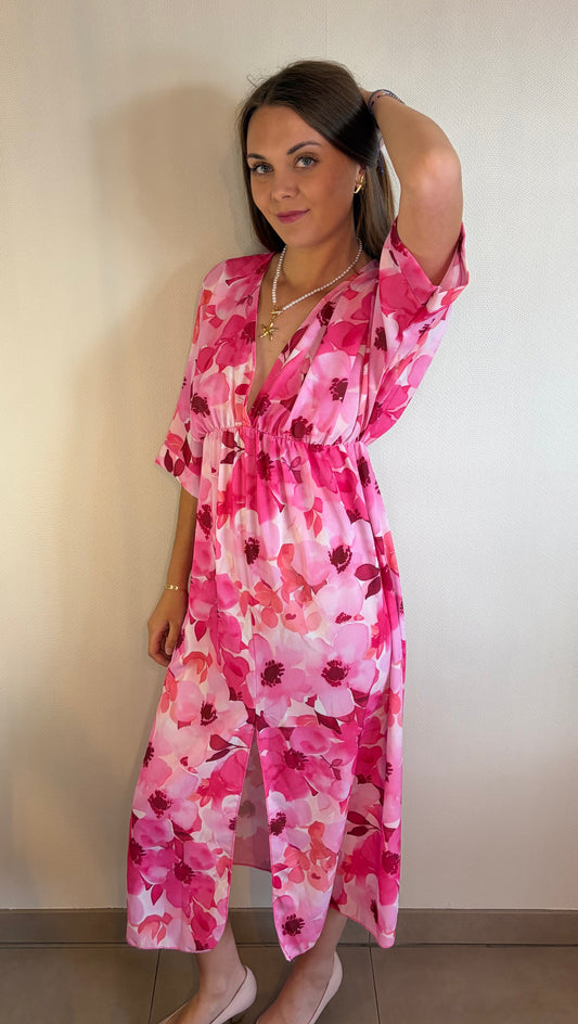 Robe fuchsia