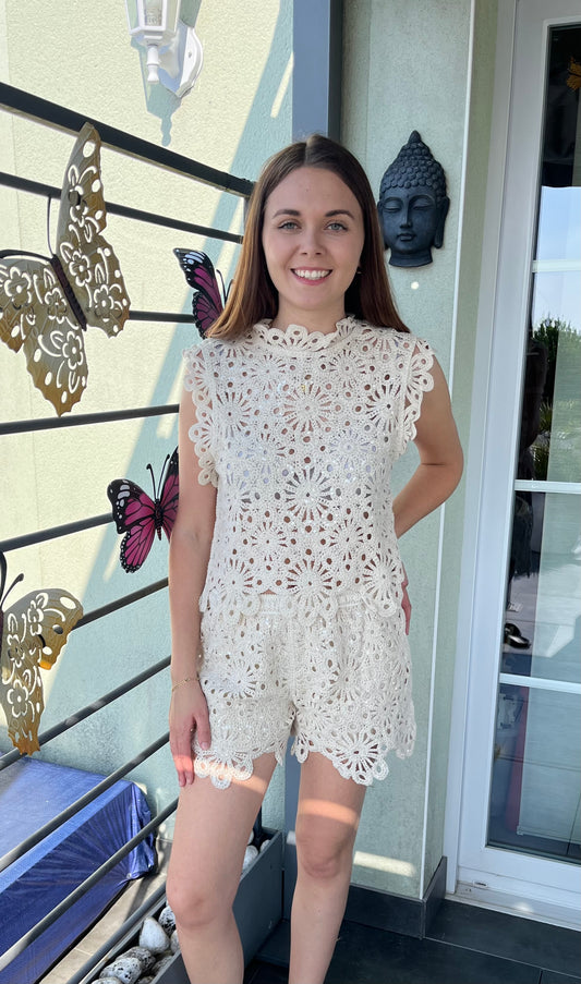 Ensemble crochet brillant