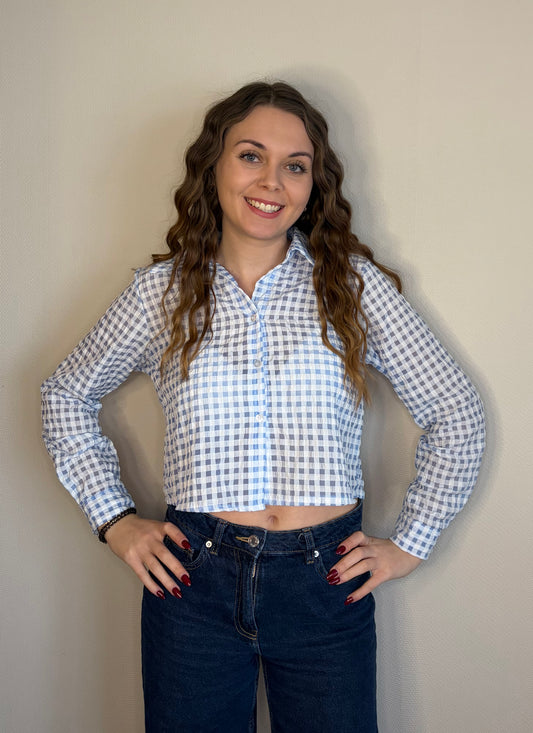 Chemise à carreaux