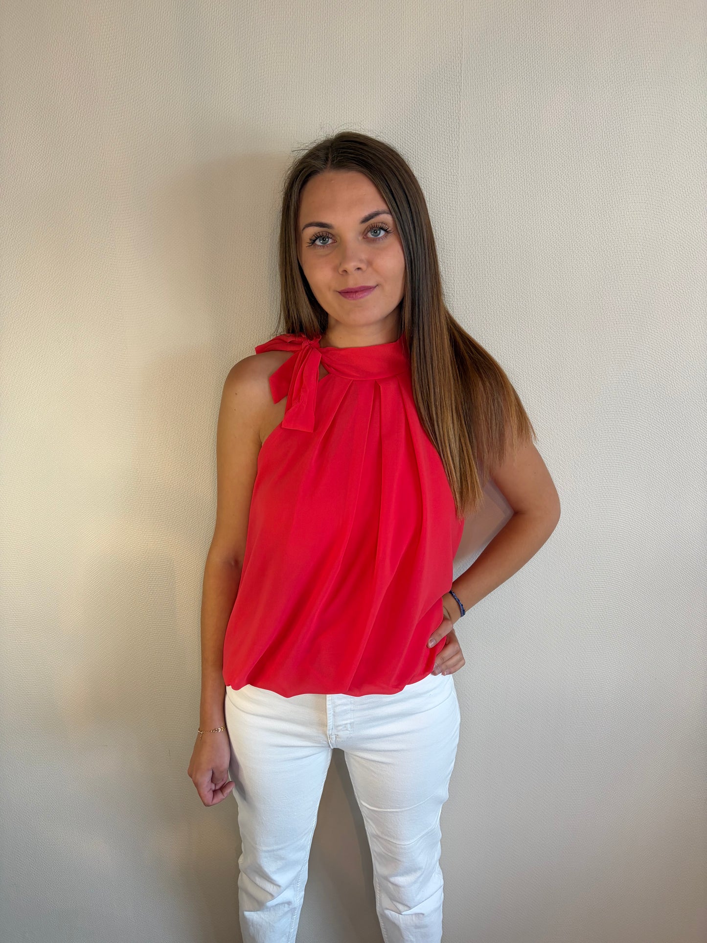 Blouse framboise