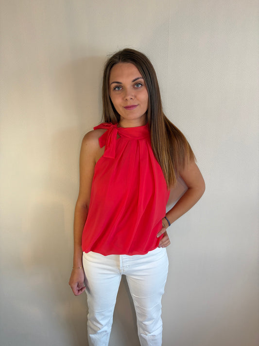 Blouse framboise