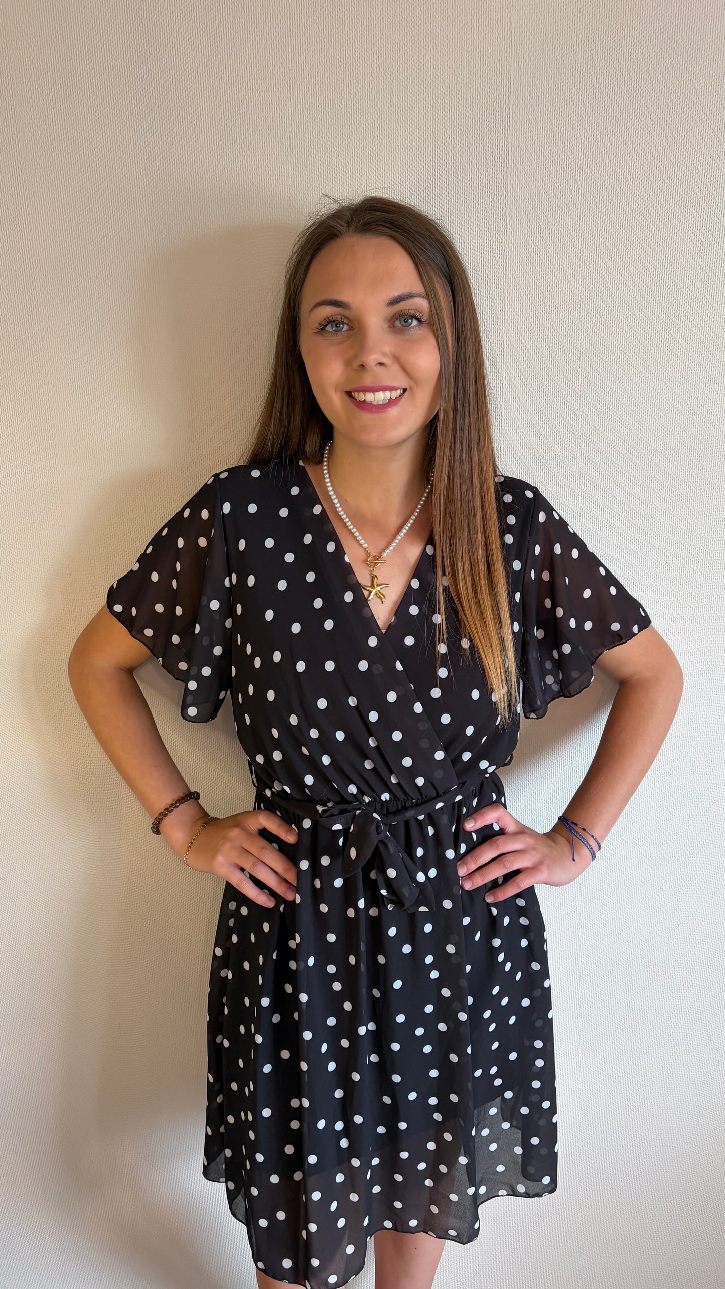 Robe à pois