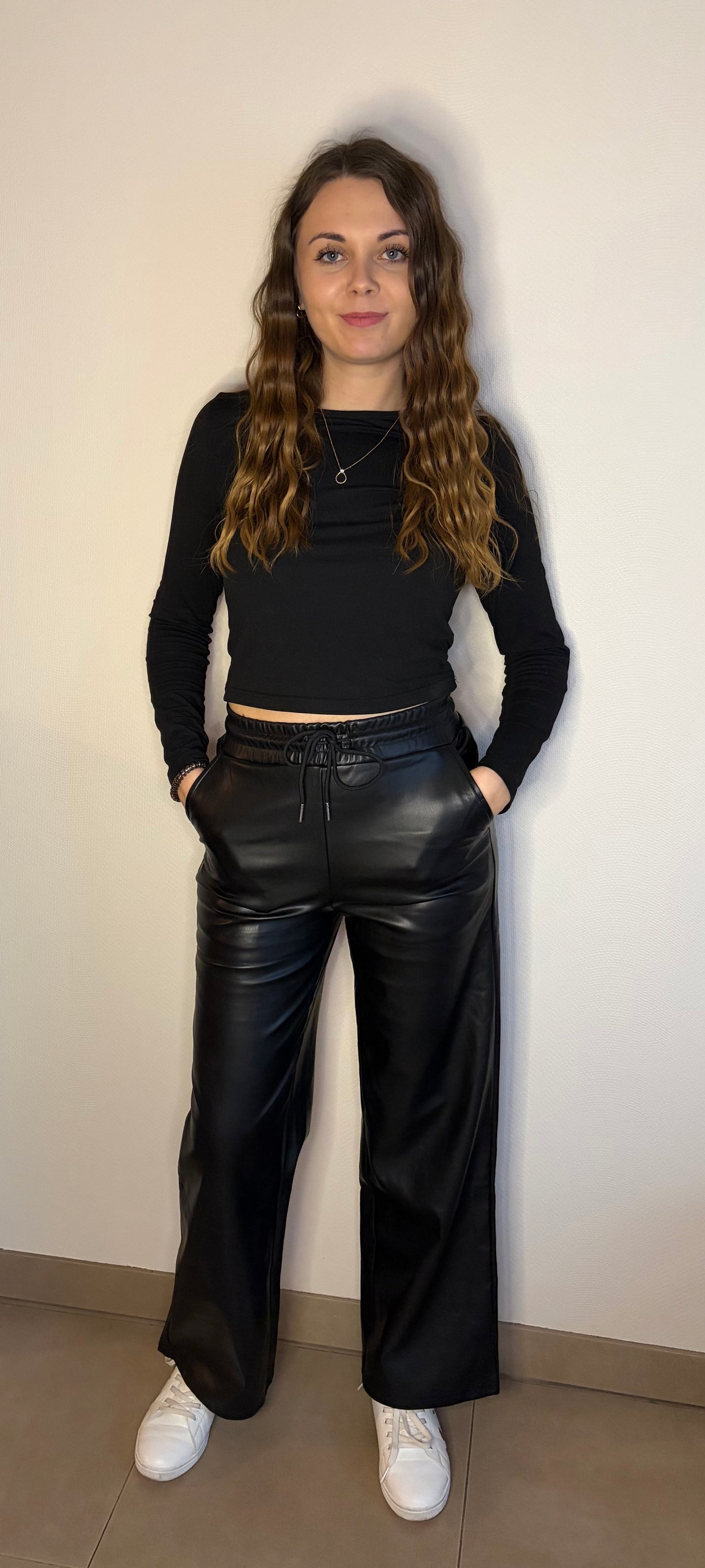 Pantalon Simili Cuir