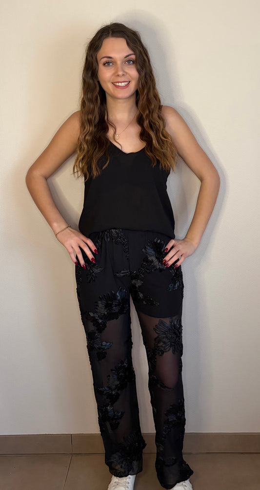 Pantalon en tulle