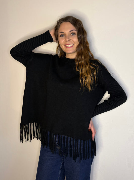 Pull à franges